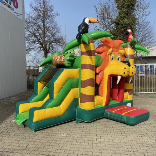 Springkussen multifun leeuw